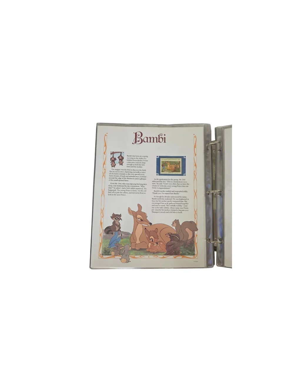 Disney Classic Disney Movies Collector Panels - Navy Blue with Gold Foil